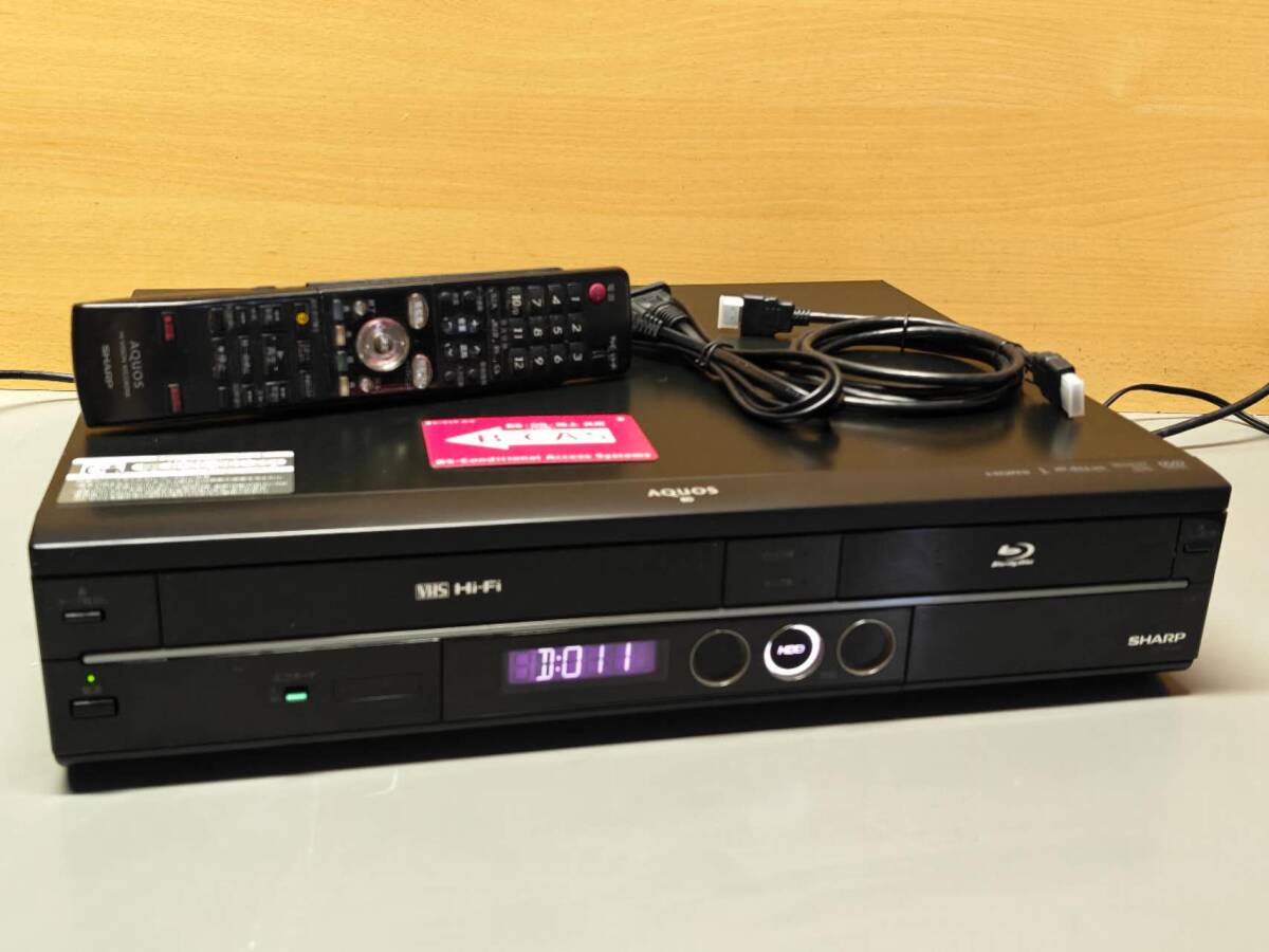 目立った傷や汚れなし】SONY BDZ-RS10 320GB 1チューナー ブルーレイ