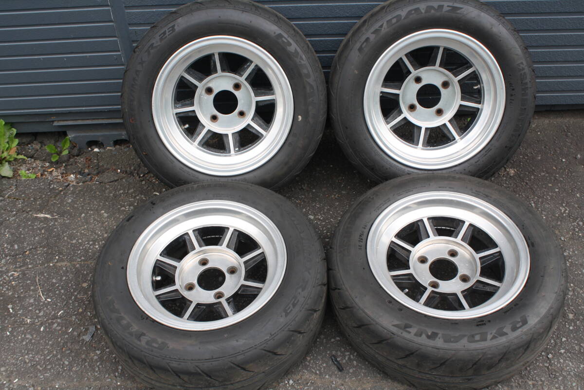 ハヤシレーシング 6J 14インチ PCD114.3 ハヤシレーシング 14インチ 114．3 6J×2 7J×2 4本の落札情報詳細