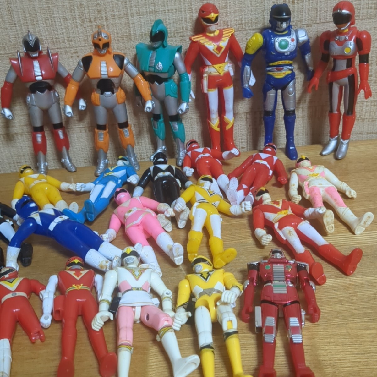 戦隊ヒーロー 消しゴム ジュウレンジャー ☆ ソーセージ おまけ 食玩