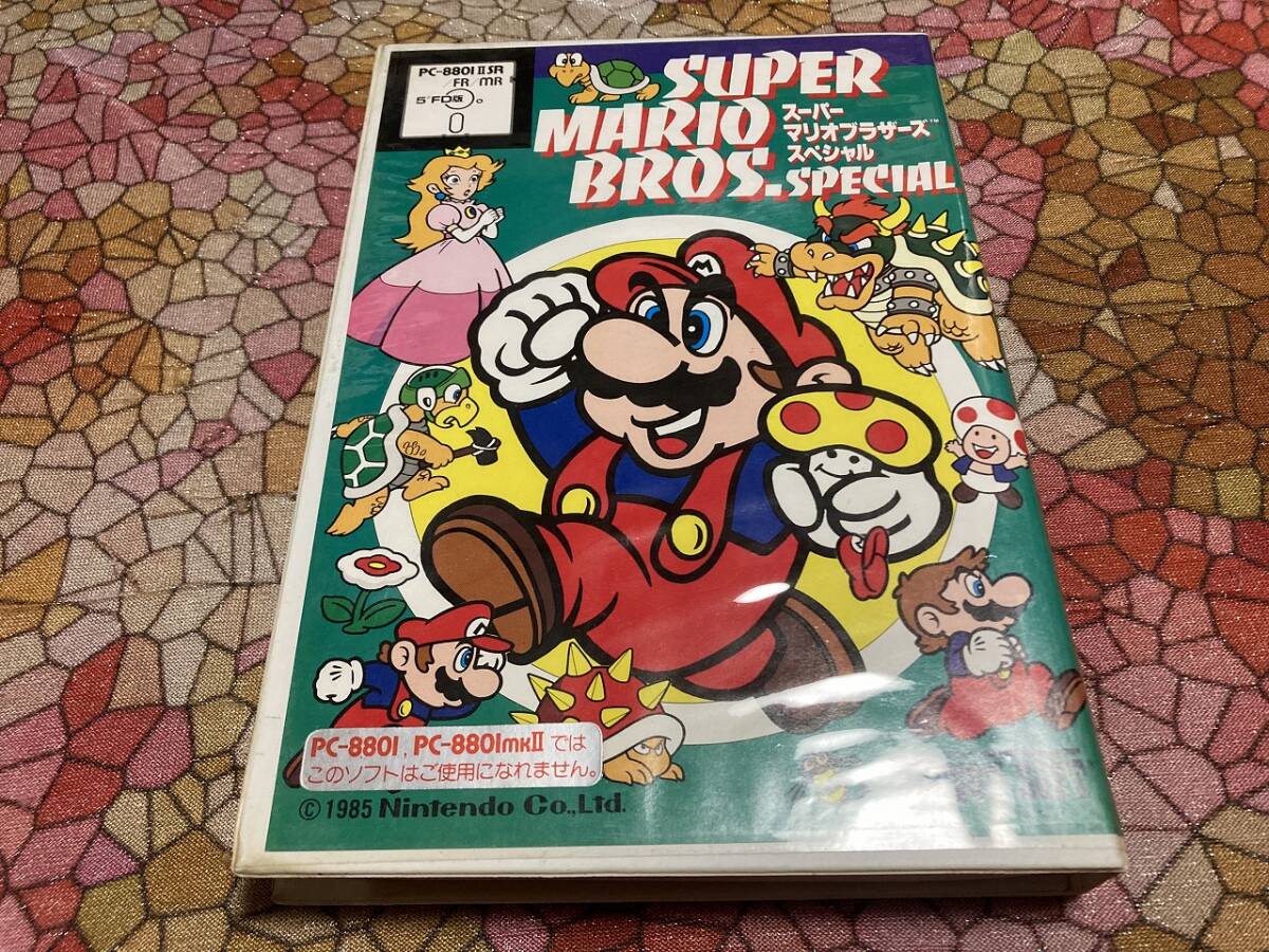 中古】◇PC-8801 スーパーマリオブラザーズスペシャル ソフト PC88の