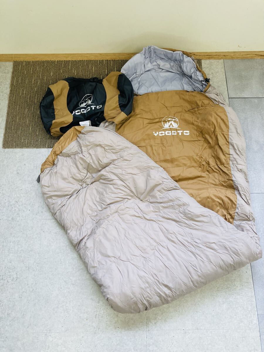 Swanky スワンキー センターファスナーの3シーズン用ダウンシュラフ