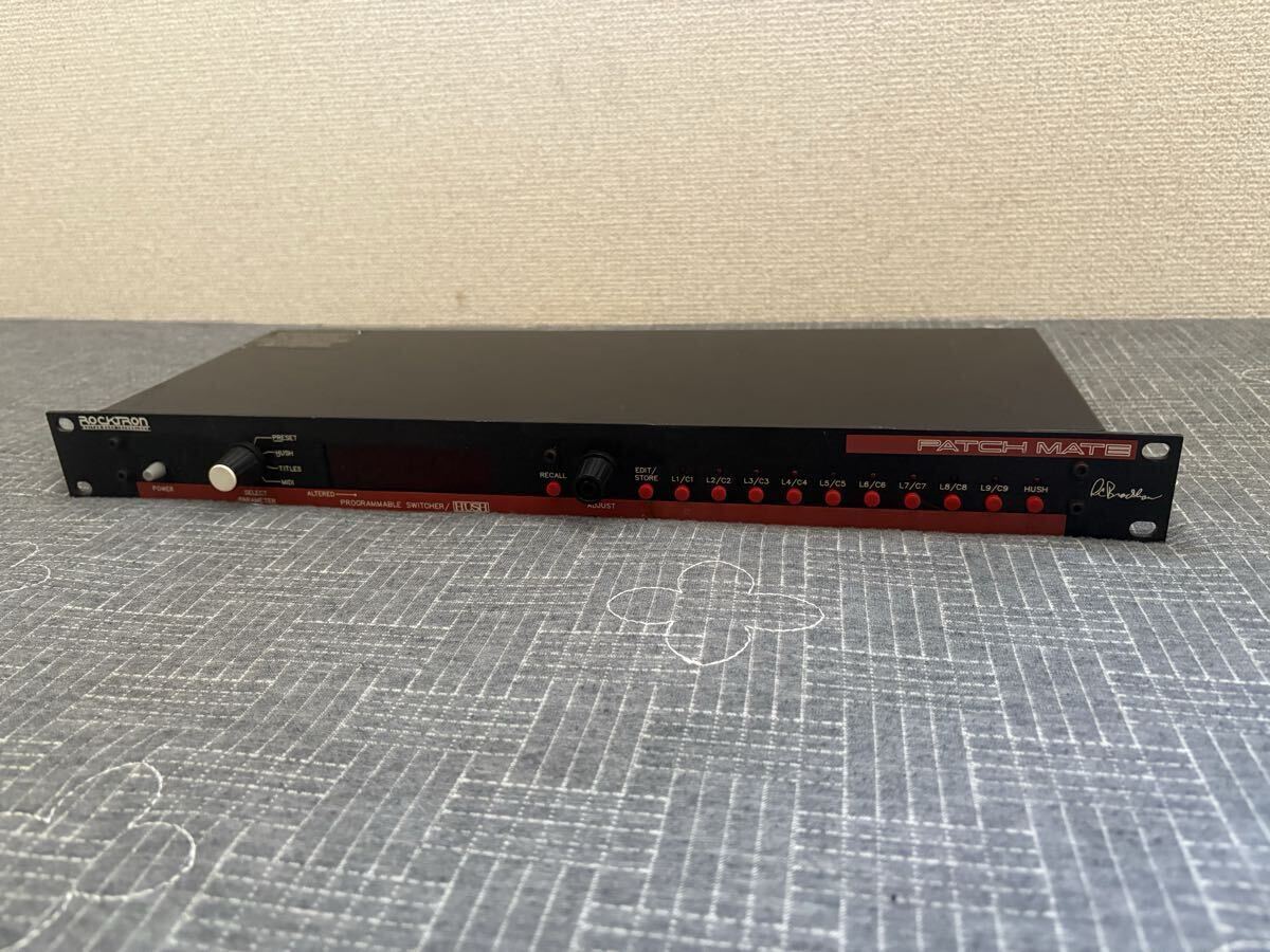 MUS-D MDP-600 エフェクター プログラムボード スイッチャー【完働品