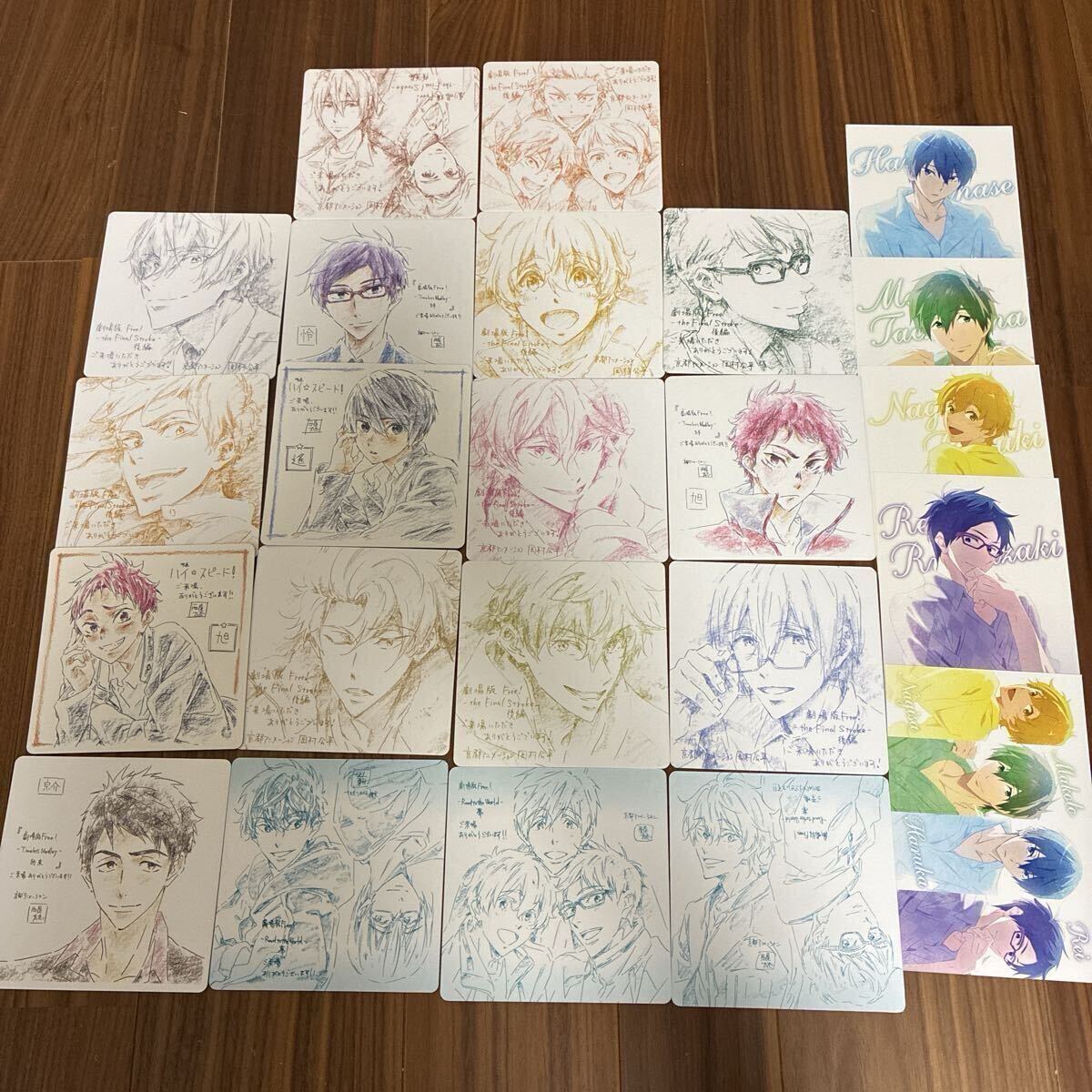 Free! DF 夏也 尚 京アニショップ 京アニ Blu-ray/DVD 特典 ミニ 複製