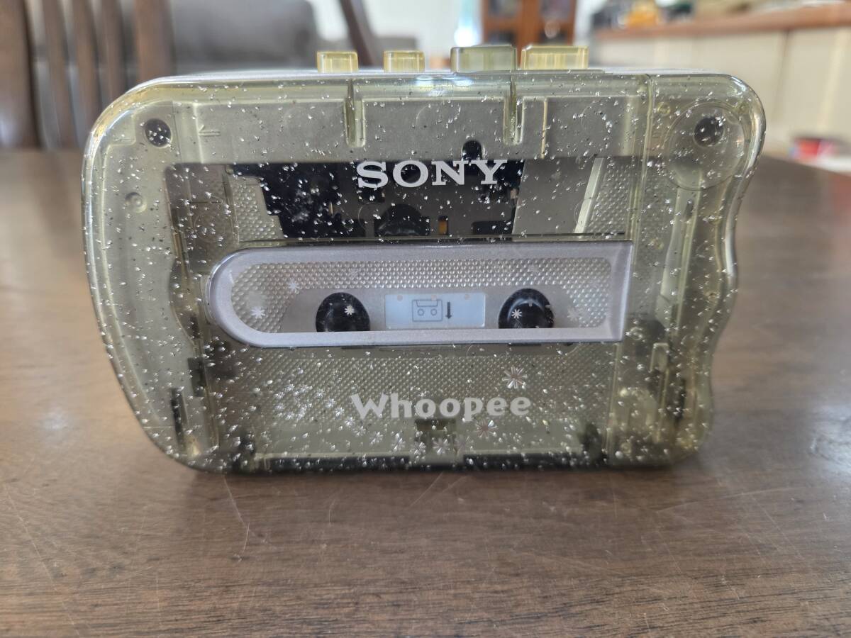 SONY☆ソニー・Whoopee「カセットウォークマン＆ポータブルスピーカー