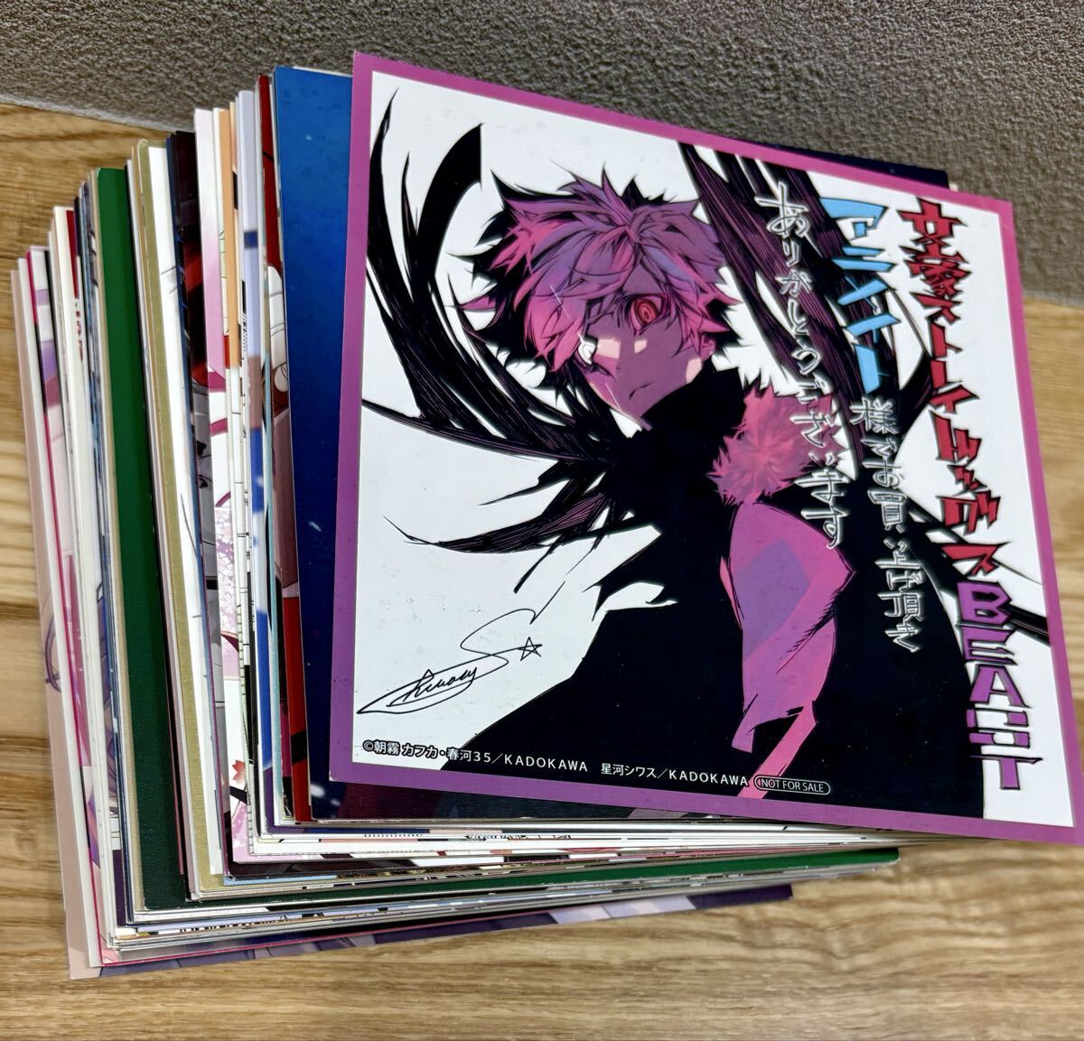 文豪ストレイドッグス ☆ 名刺ケース&名刺 3種セット アニメイトの落札