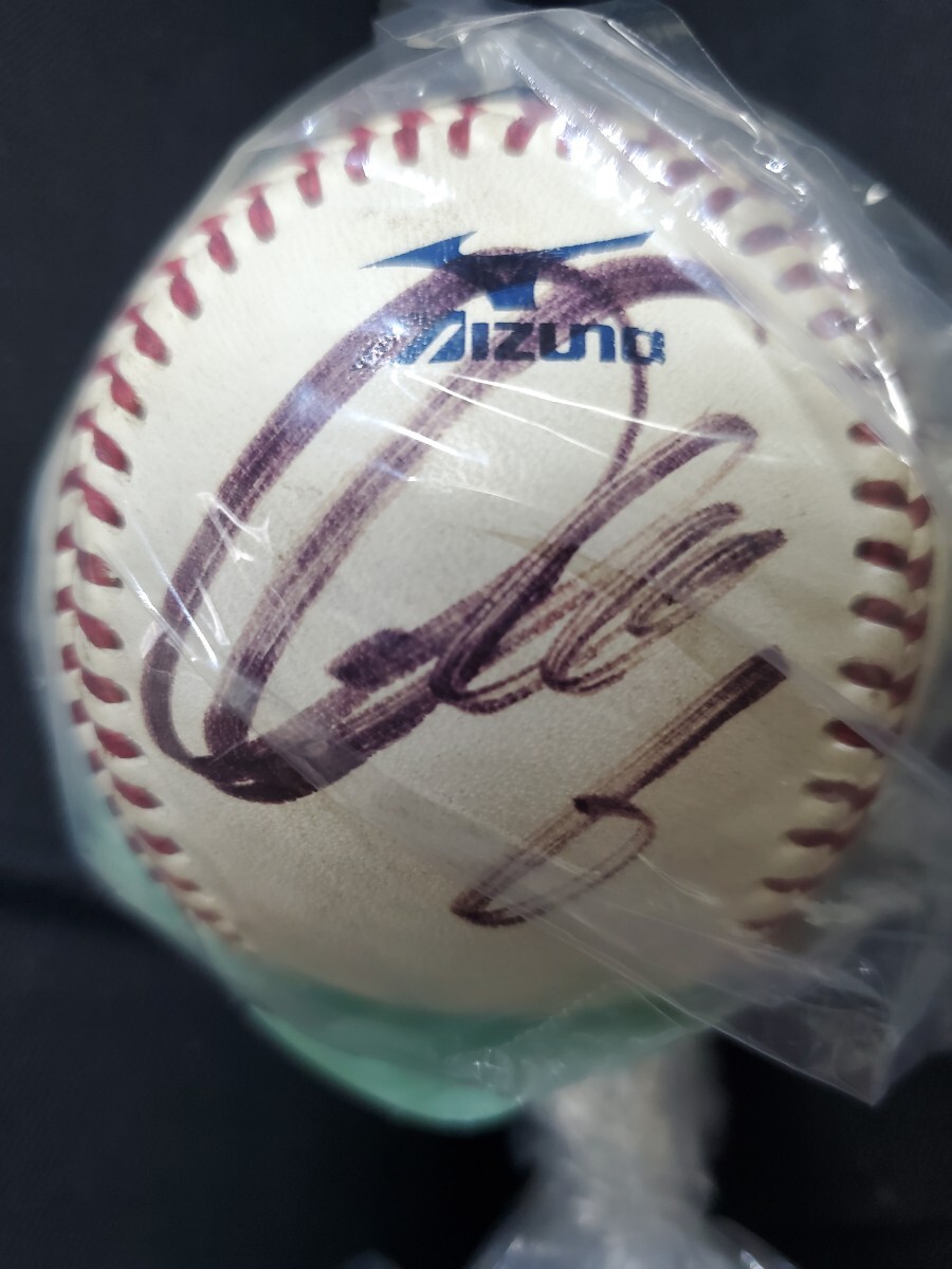 SEIBU Lions サイン入り野球ボール 落合博満？ 当時物中日ドラゴンズ