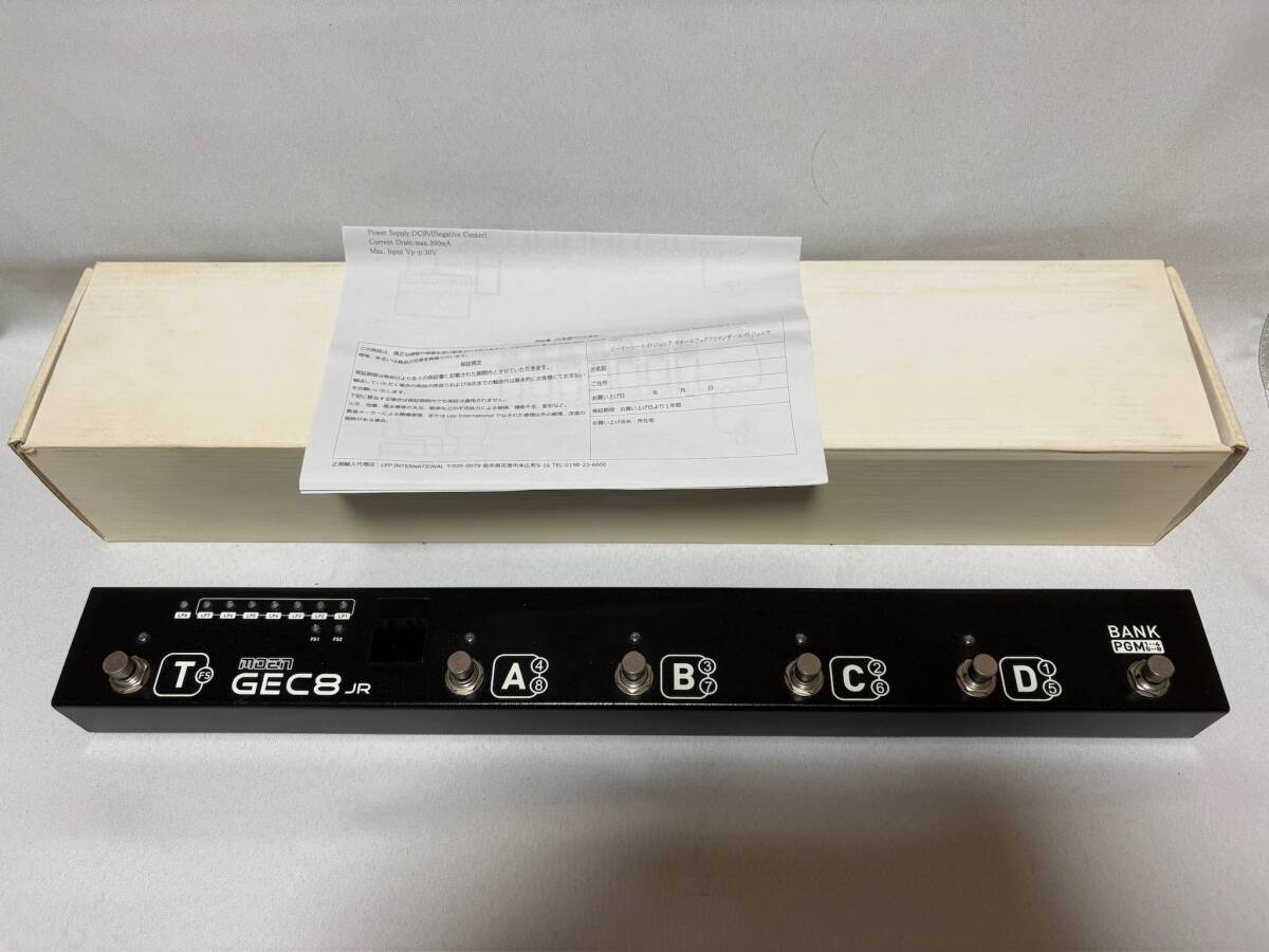 MUS-D MDP-600 エフェクター プログラムボード スイッチャー【完働品