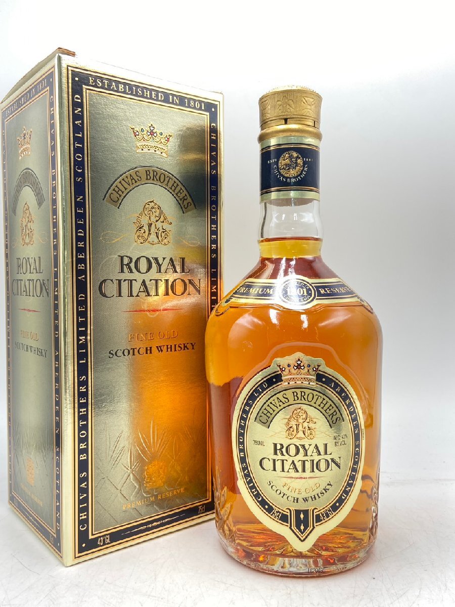 シーバスブラザーズ ロイヤル サイテーション CHIVAS BROTHERS ROYAL