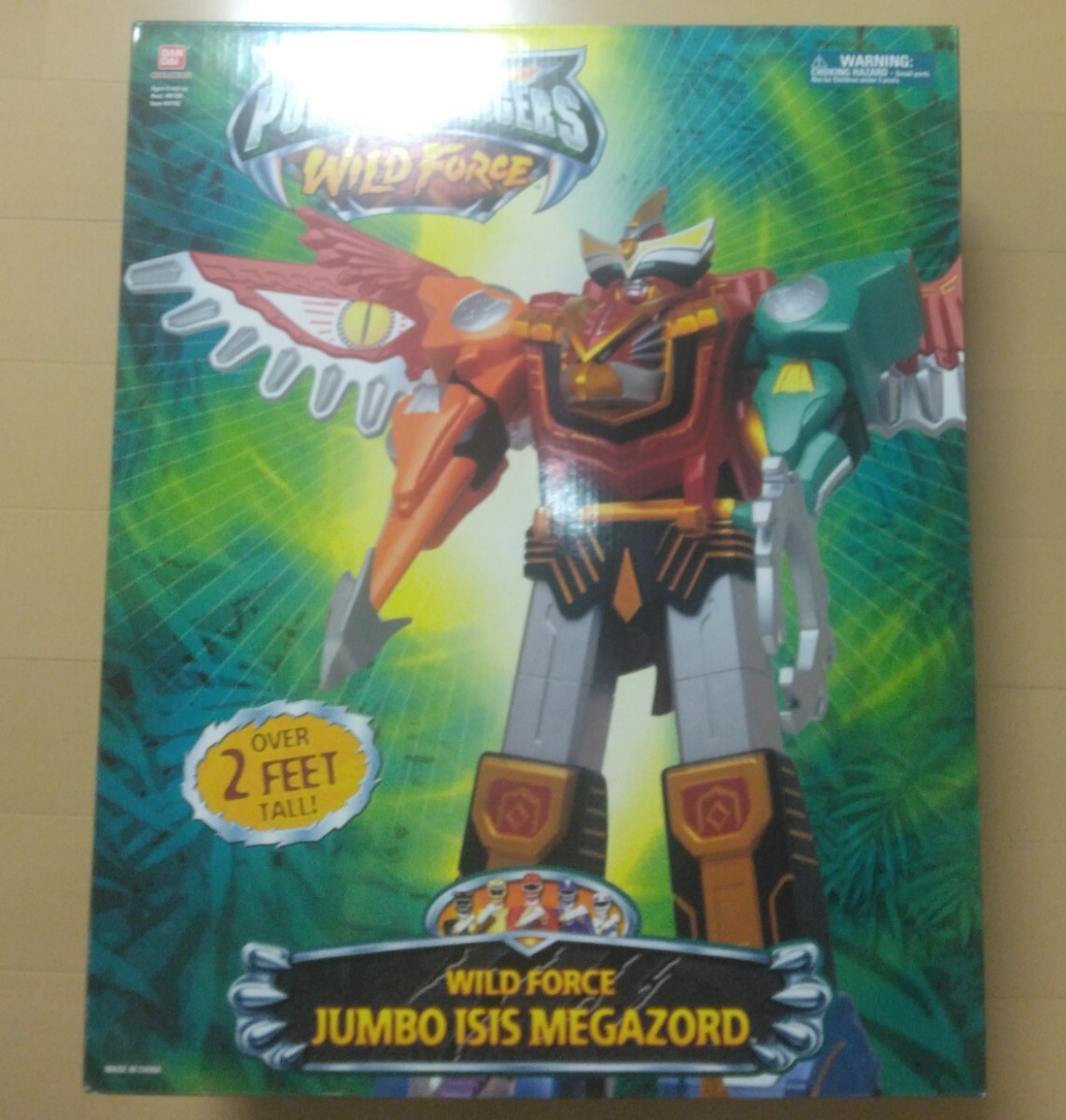 未使用】パワーレンジャー その8 ニンジャ メガゾード MEGAZORD 開封