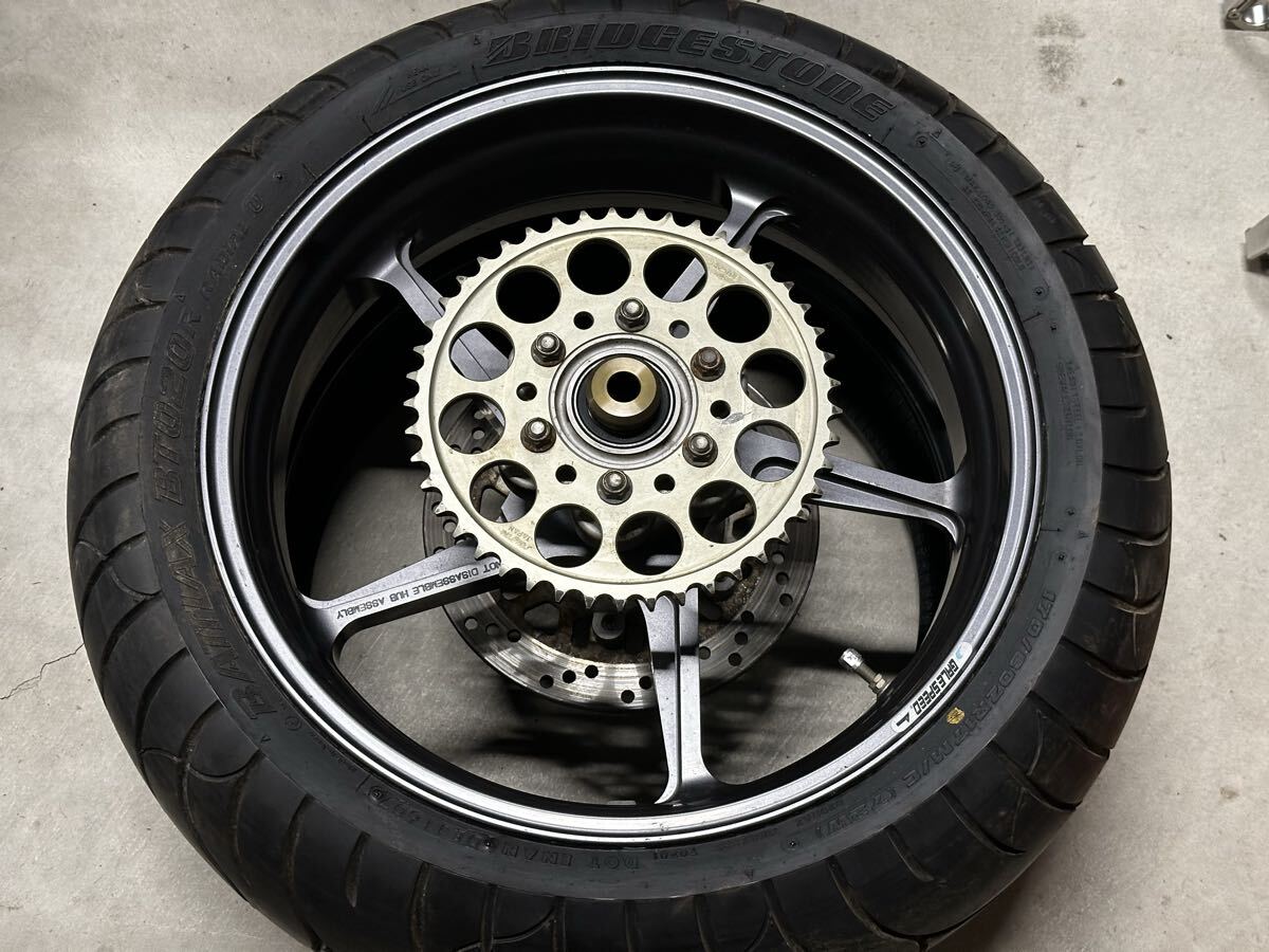 V-MAX VMAX1200 ゲイルスピード Type-C アルミ鍛造リアホイール タイヤ