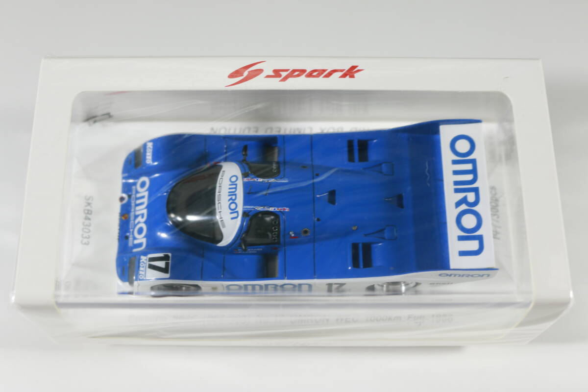 Spark model 1/43 ポルシェ Porsche 962C ADVAN 1989 Suzuka 鈴鹿