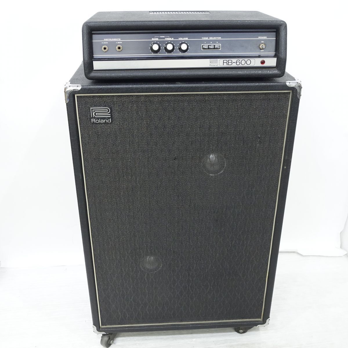 ROLAND RB-60 ベースアンプ ヘッドアンプ キャビネットセットの落札