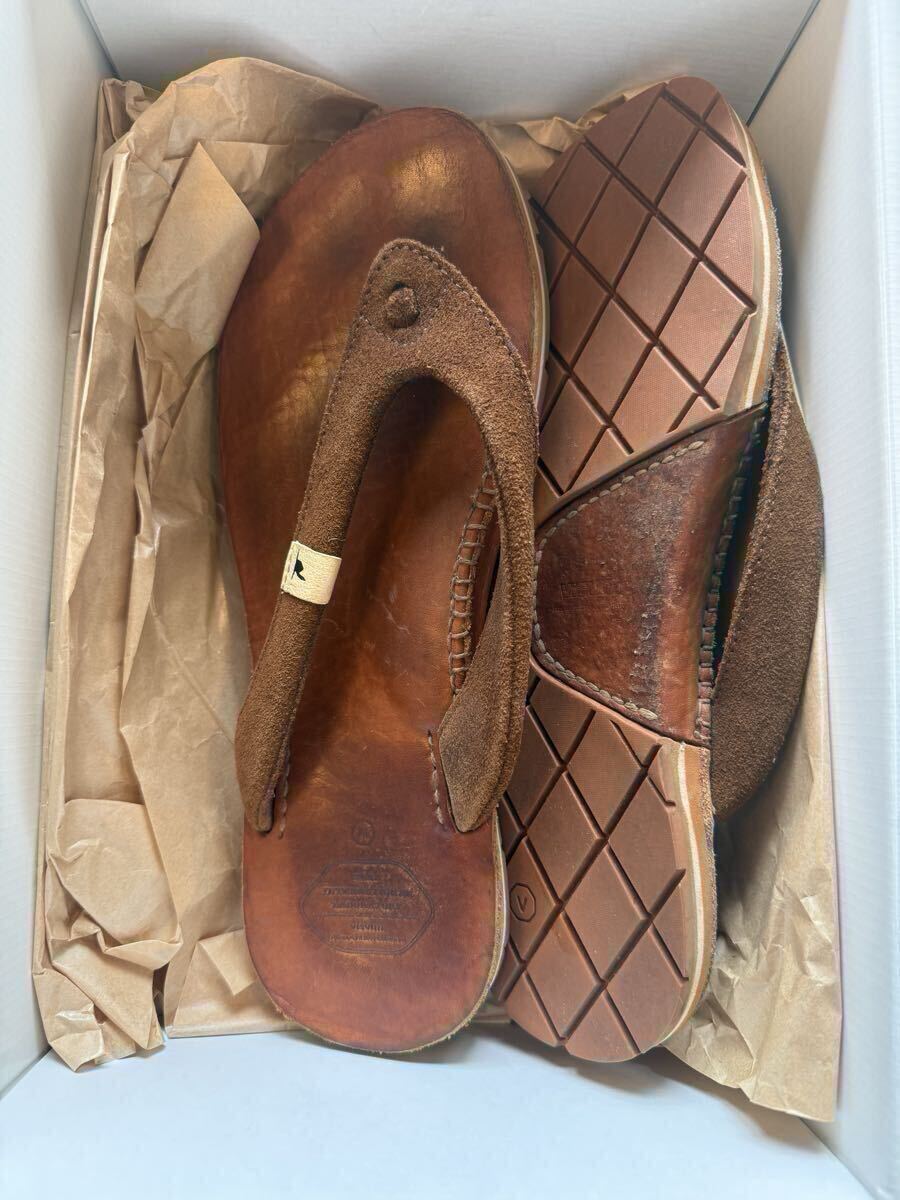 美品】18SS visvim HANA SANDAL FOLK ビズビム 本革 レザー サンダル