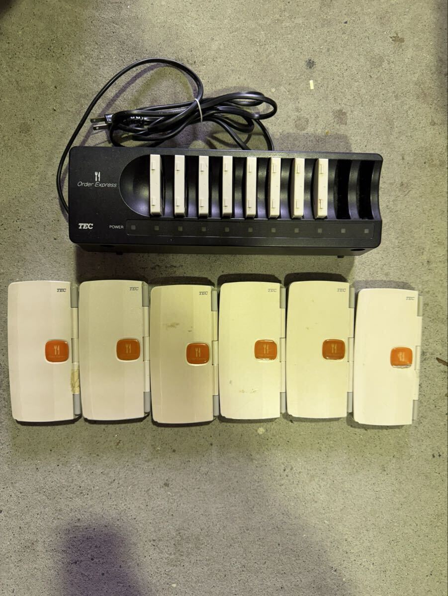 中古】TEC マルチターミナル MP-80 POSレジ ドロワー付 MP-80-S1-A111