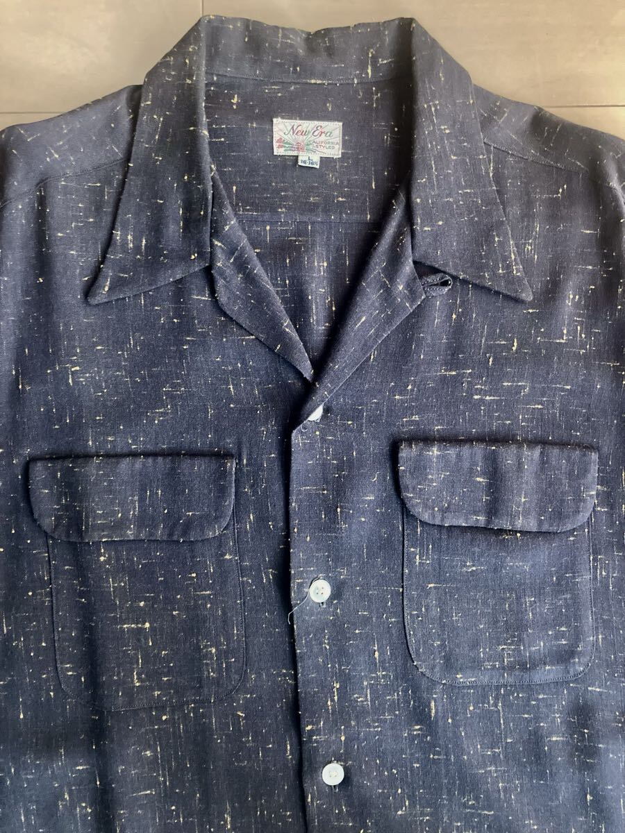 中古】美品 50s NATIONAL 雪柄 サマーニット サマーセーター 50年代