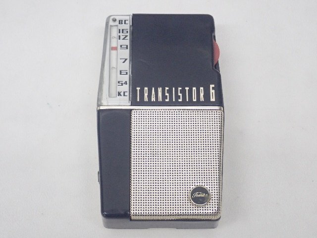 【希少】昭和34年製 東芝 TOSHIBA トランジスタラジオ 6TP-304 中古】昭和レトロな 当時物 東芝 東京芝浦電気 トランジスタ工場の内部