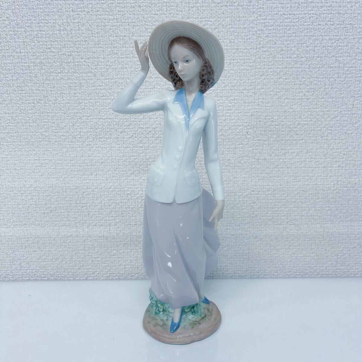 Z393. 彫刻家 朝倉文夫作「いづみ」ブロンズ 裸婦像 高さ31.5cm / 西洋