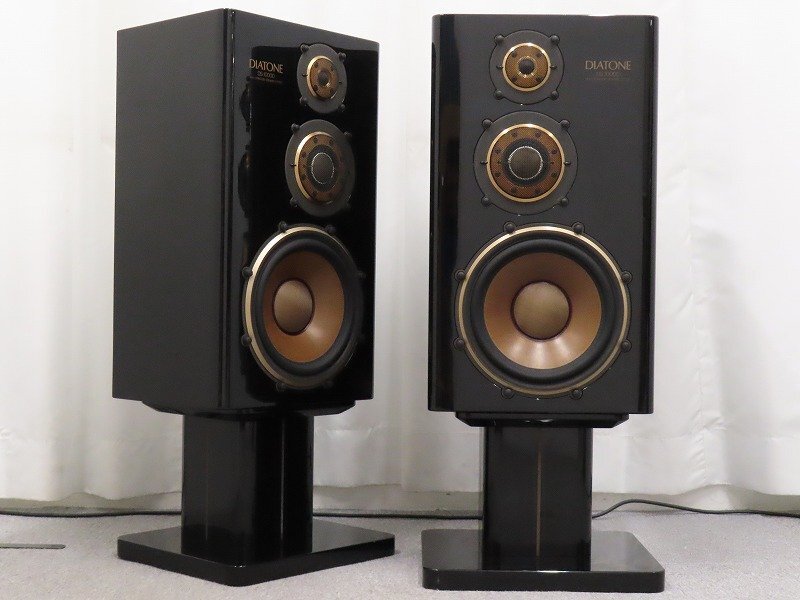 中古】DIATONE DS-2000ZX スピーカーシステム ペア 専用スタンド