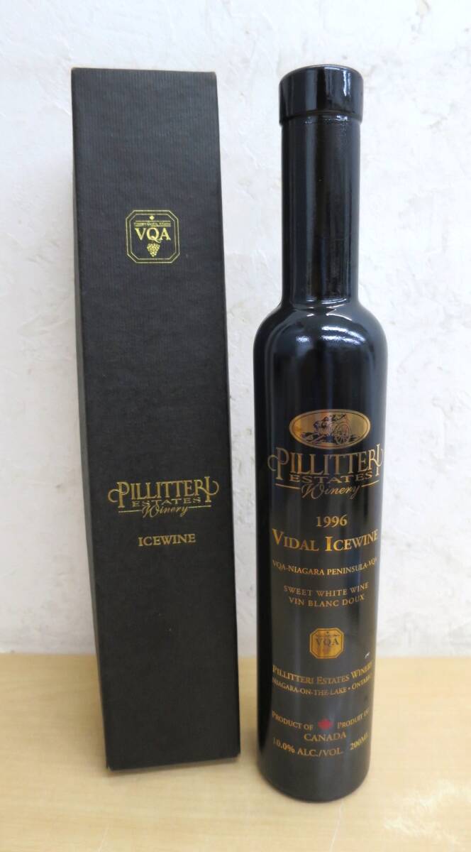 1円～☆ピリテリー アイスワイン ヴィダル 2004年 ＊箱付 200ml カナダ