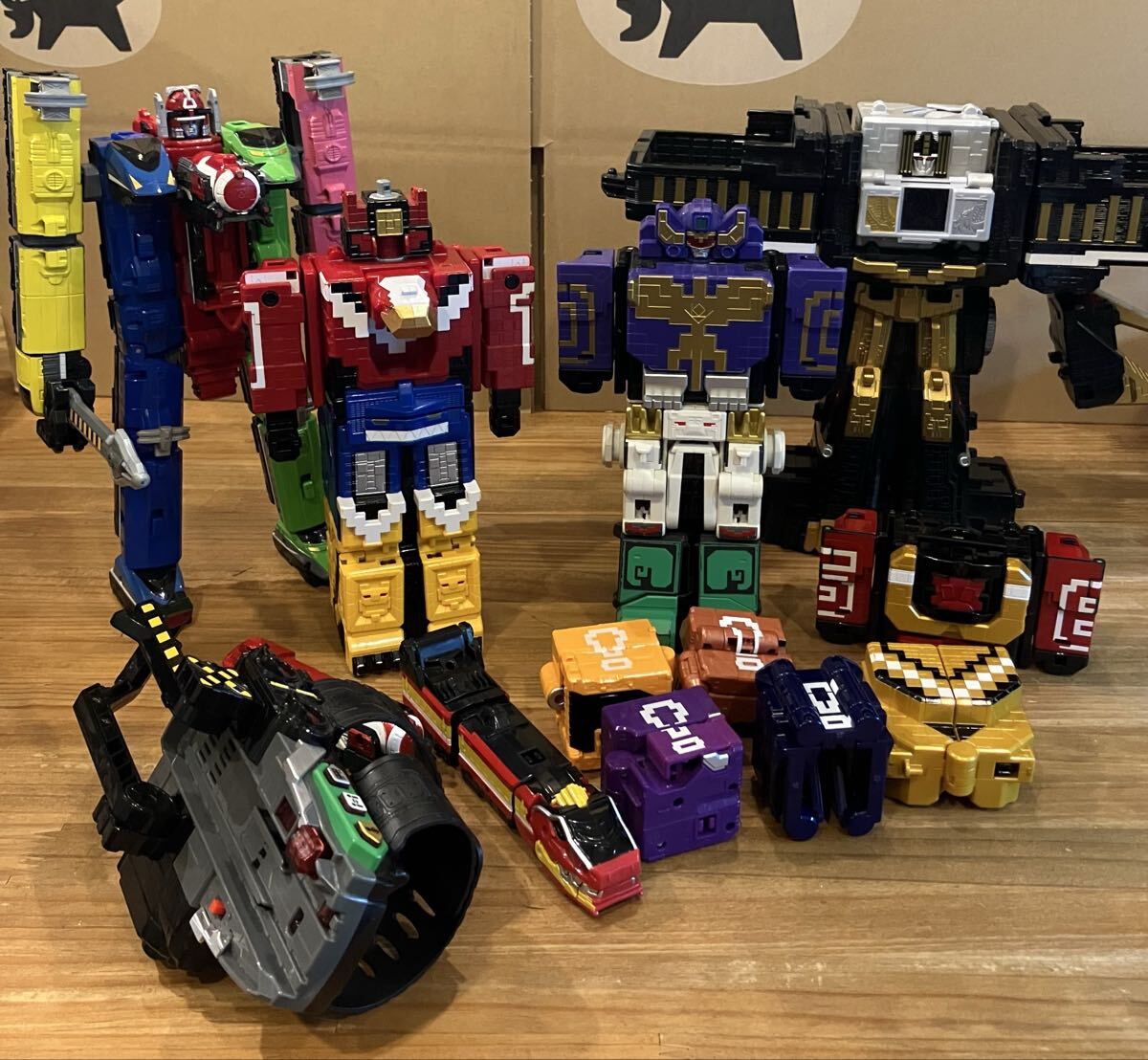 中古】箱付き ジュウオウジャー ジュウオウキング ジュウオウワイルド