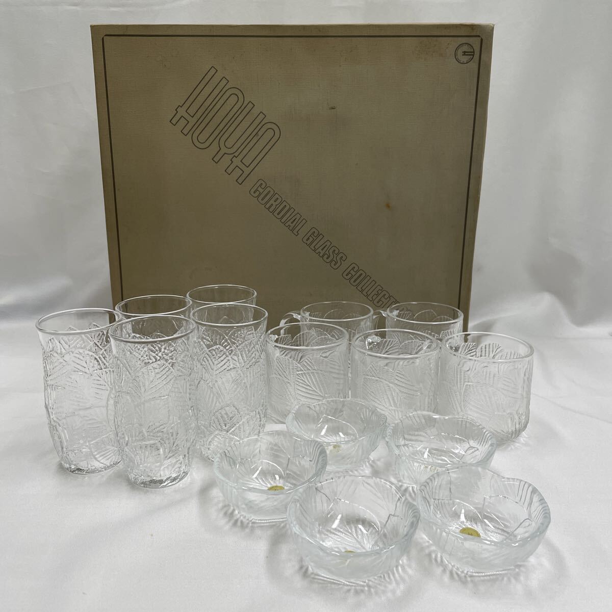 ☆ 未使用 5点セット HOYA ホヤ CORDIAL GLASS COLLECTION FBS7750