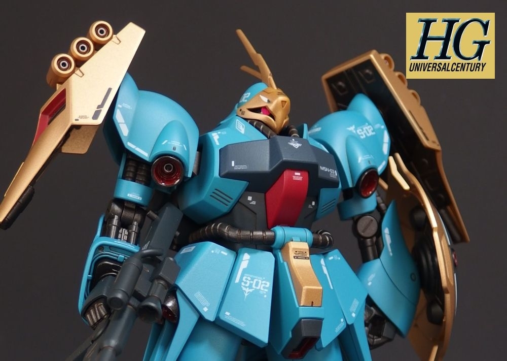 HG ヤクトドーガ ギュネイ MSN-03 塗装済完成品 HG ヤクトドーガ