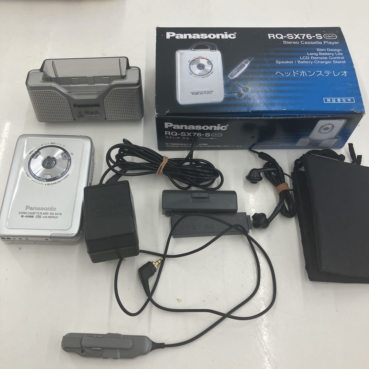 Panasonic/パナソニック□RQ-S40 カセットプレーヤー ヘッドホン