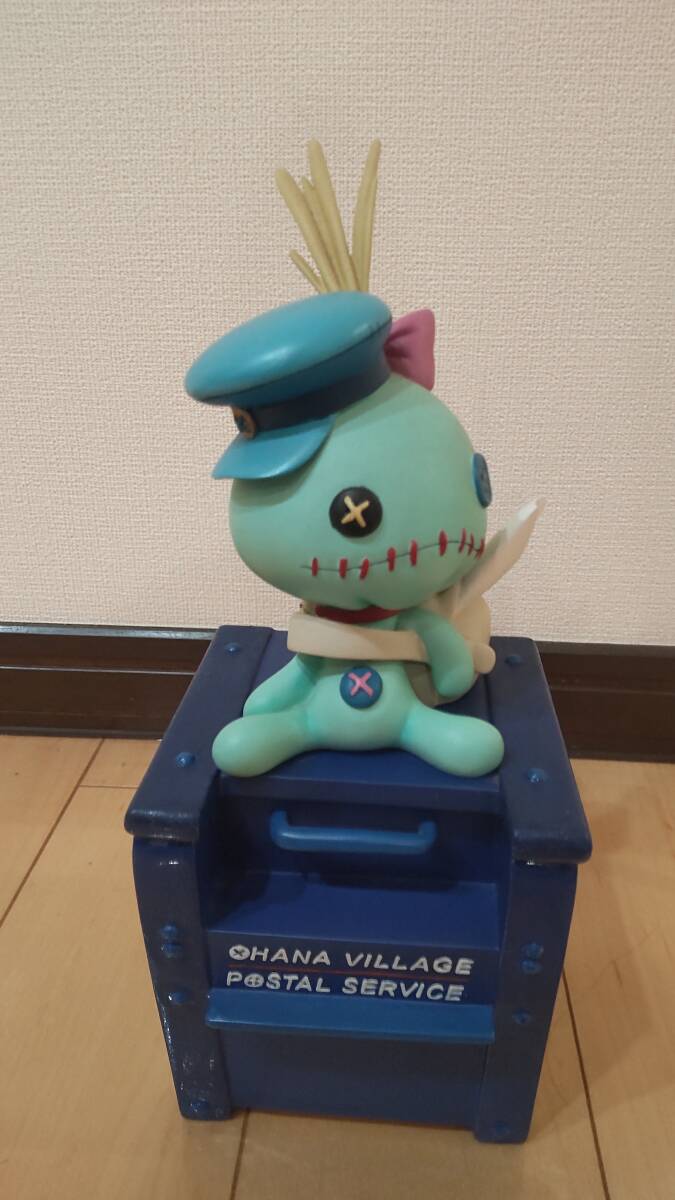中古】ディズニーストア スティッチ ビッグフィギュア サーフィン