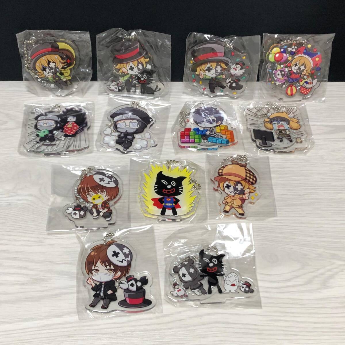 新品】【新品】 キヨ キヨ猫 レトルト アクリルキーホルダー アクキー