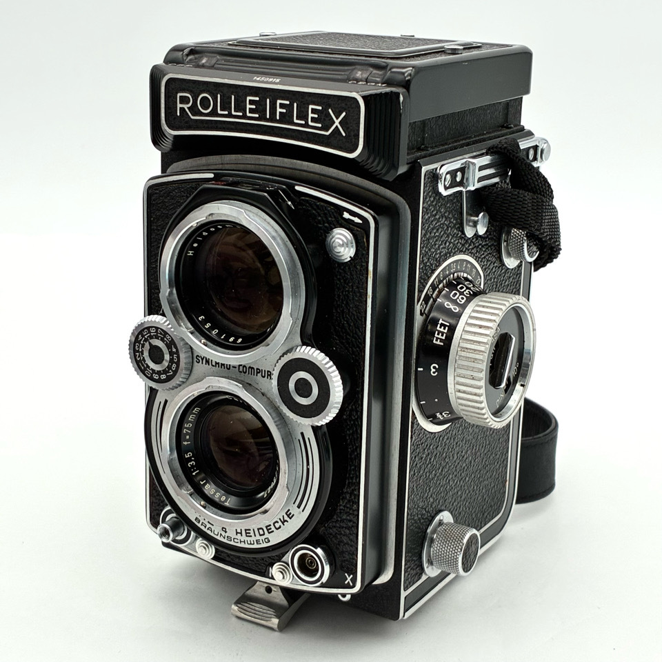 ローライフレックス3.5D/3.5MX-EVS(Type-2)テッサー上玉付・OH保証