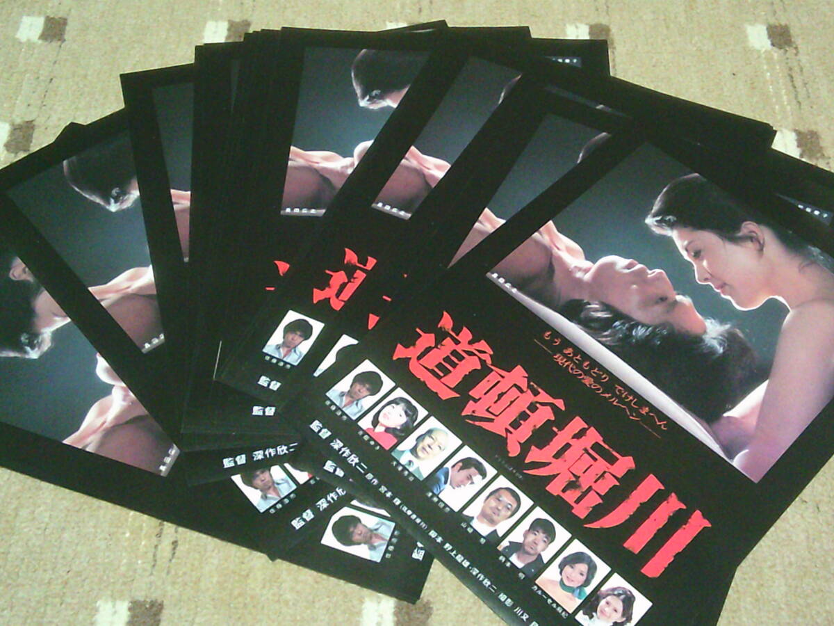 映画チラシ】『雪華葬刺し。道頓堀川』宇都宮雅代。松坂慶子。の落札