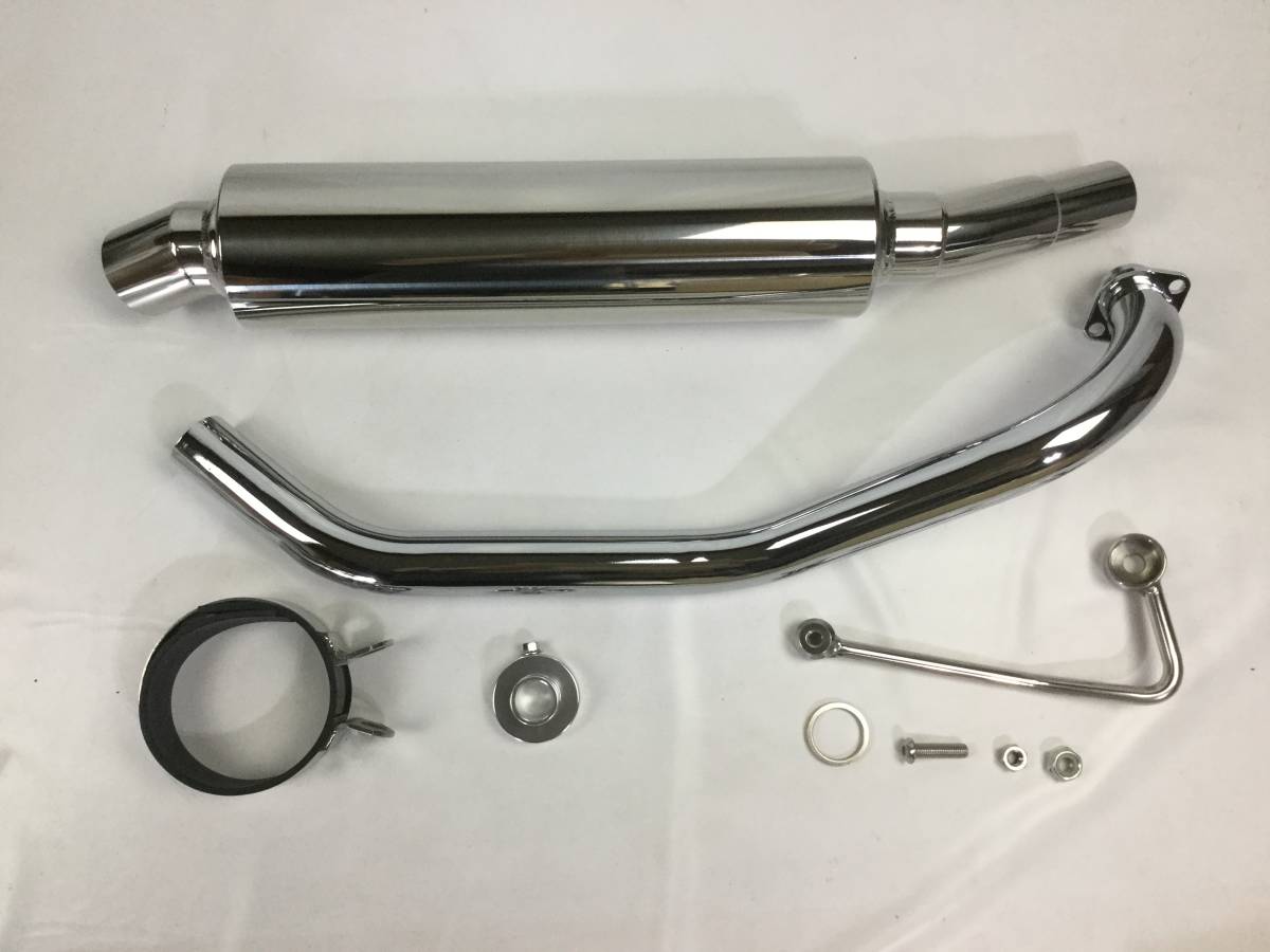 モンキー ヨシムラ サイクロンマフラー タイプ3 TYPE-3 手曲げチタン