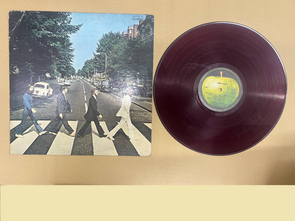 ザ・ビートルズ アビー・ロード THE BEATLES ABBEY ROAD帯付きLP