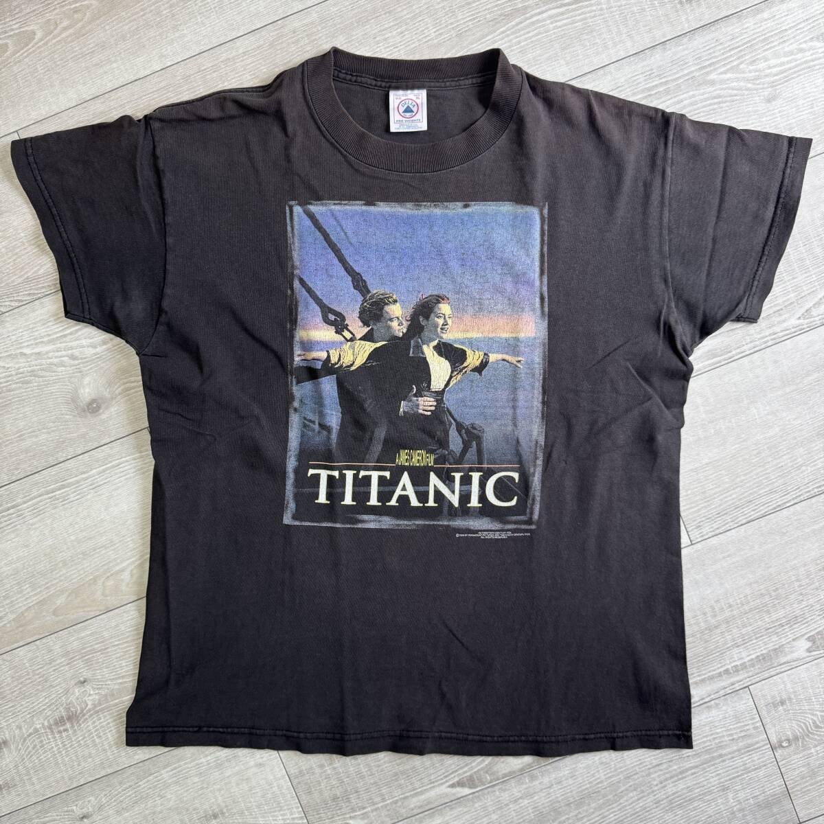 美品/TITANIC Movie H&M /ホワイト/タイタニック 90年代 映画 激レア