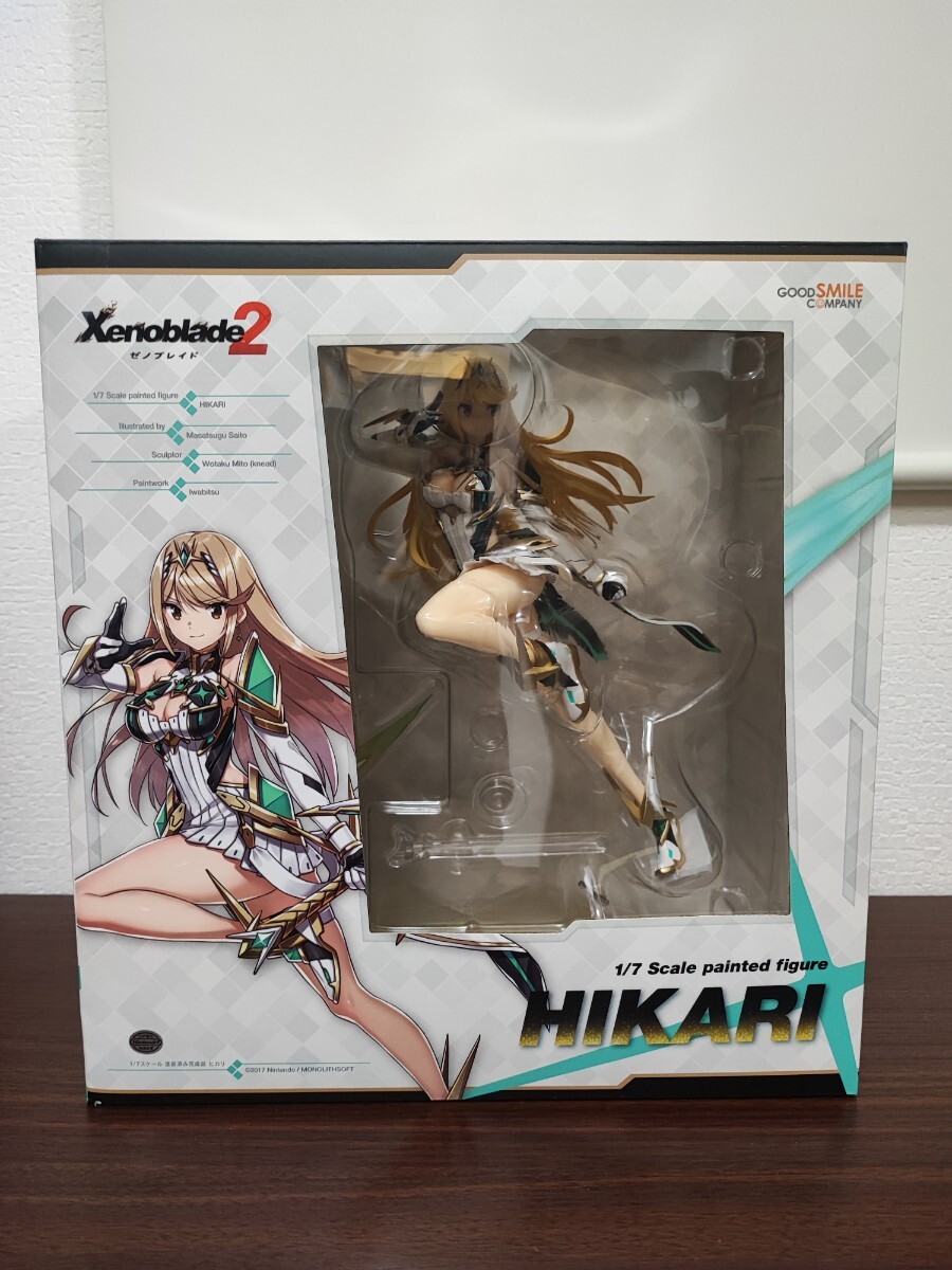 未使用】未開封 ゼノブレイド2 1/7フィギュア 3体セット ホムラ ヒカリ