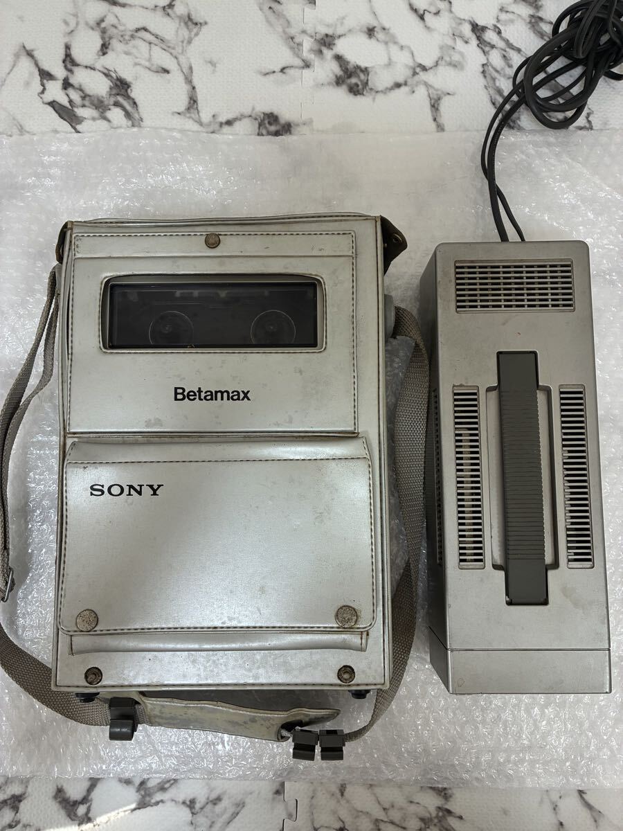 A7-186 S ☆SONY ソニーベータマックス ポータブルビデオTV SL－MV1