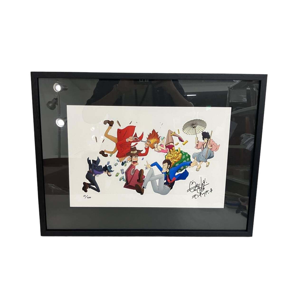 新品】☆ルパン三世と次元大介☆ジクレー版画伊勢丹☆新品の落札情報