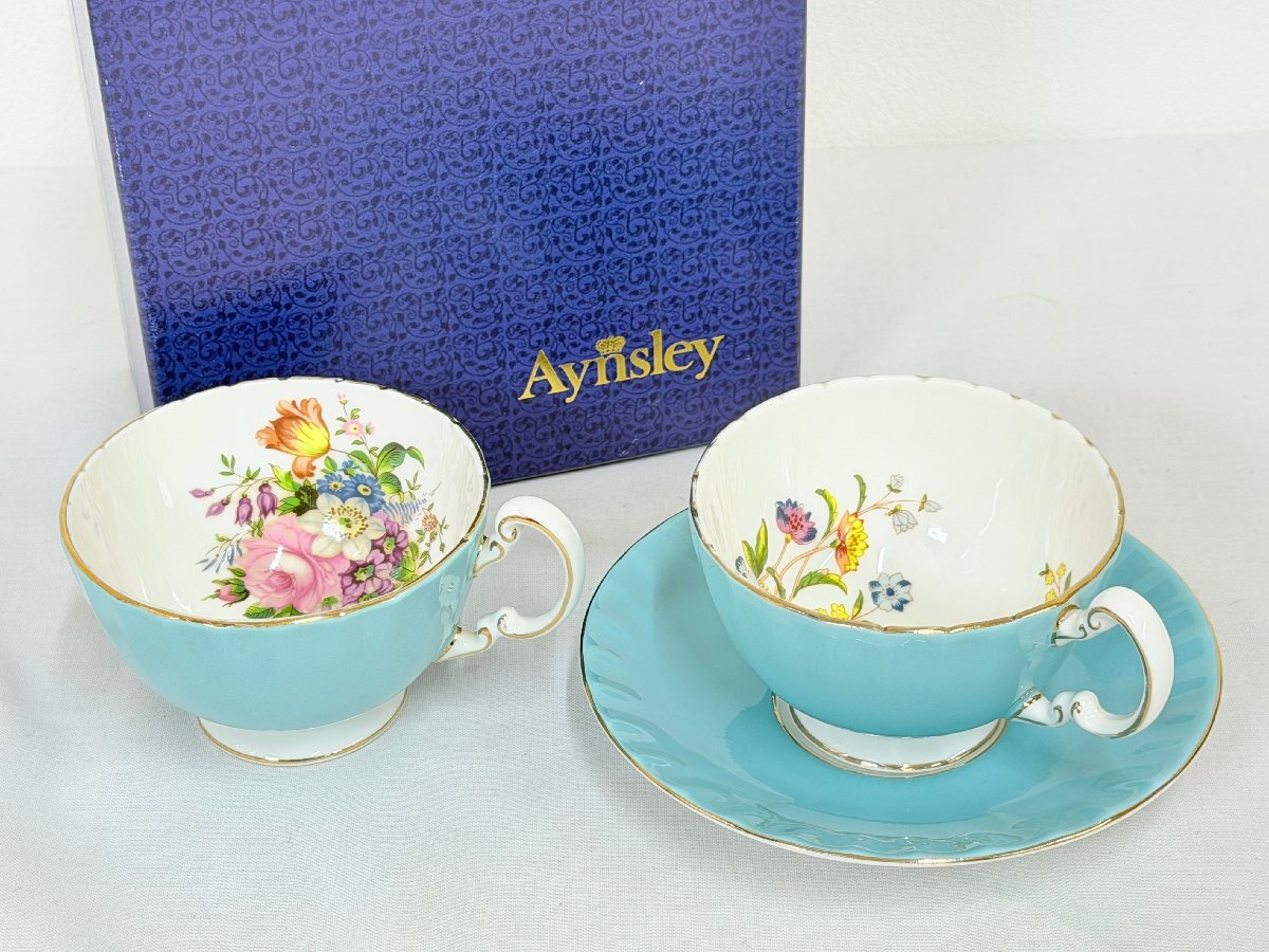 廃盤品【AYNSLEY エインズレイ】コテージガーデン/カップ&ソーサー