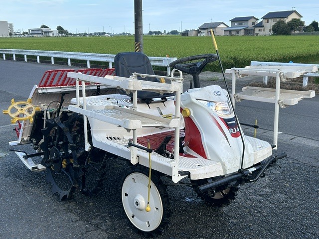 宮城県発 ヤンマー 手押し田植え機 AP45EX 4条植え 売切!!の落札情報