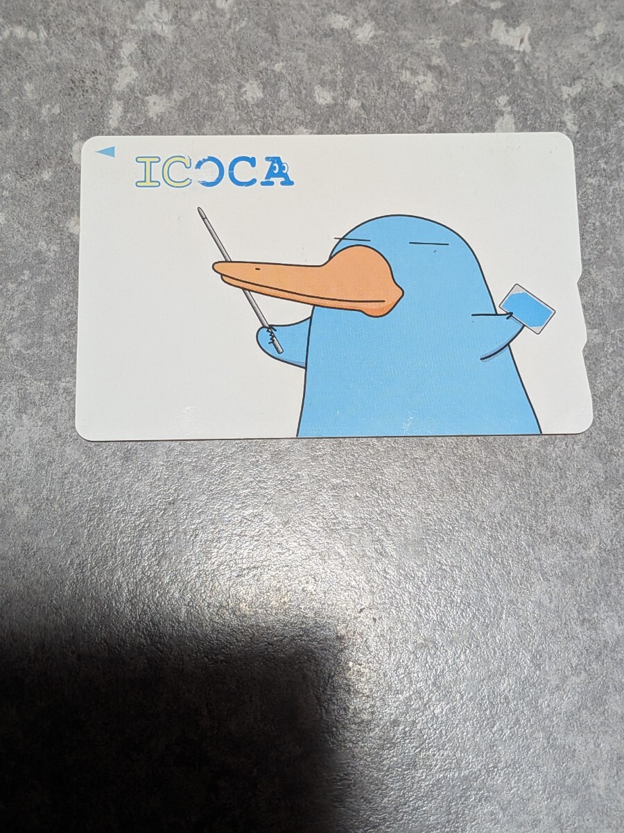 新品】未使用 ICOCA たま駅長&カモノハシのイコちゃん JR西日本イコカ