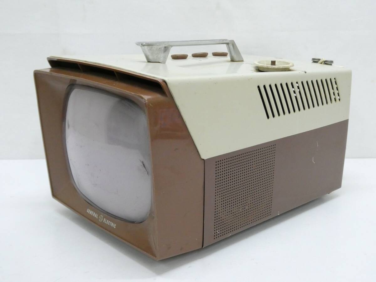 昭和レトロ ブラウン管テレビ GENERAL TYPE14T-10 農協のマーク 日立