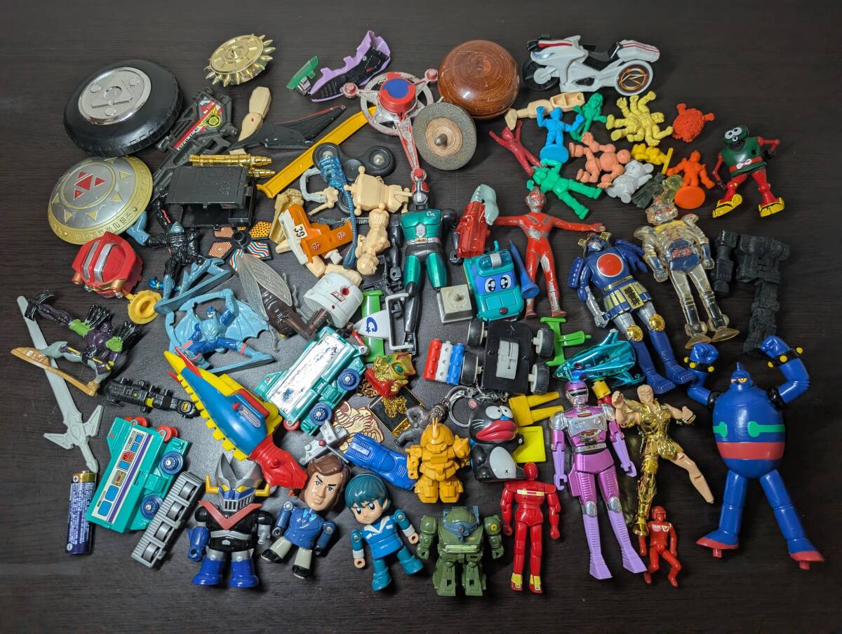 現状品 透明人間 サンダーX 分解合体 駄玩具 昭和レトロ チープトイ