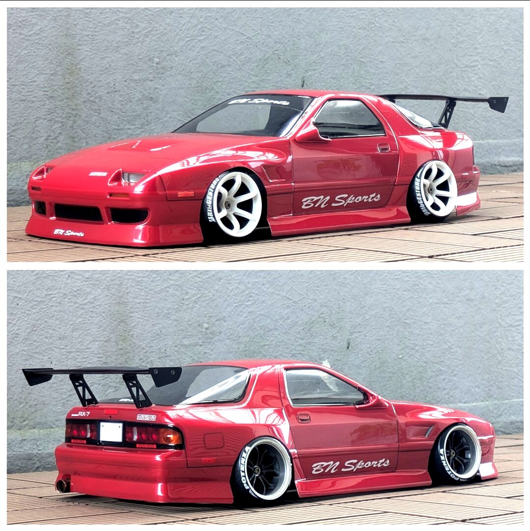 マツダ RX-7 FC3S ラジコン ボディ ドリフトstancenation 送料無料 ラジコン ボディ 1/10 マツダ RX-7 FC3S ドリフトの落札情報