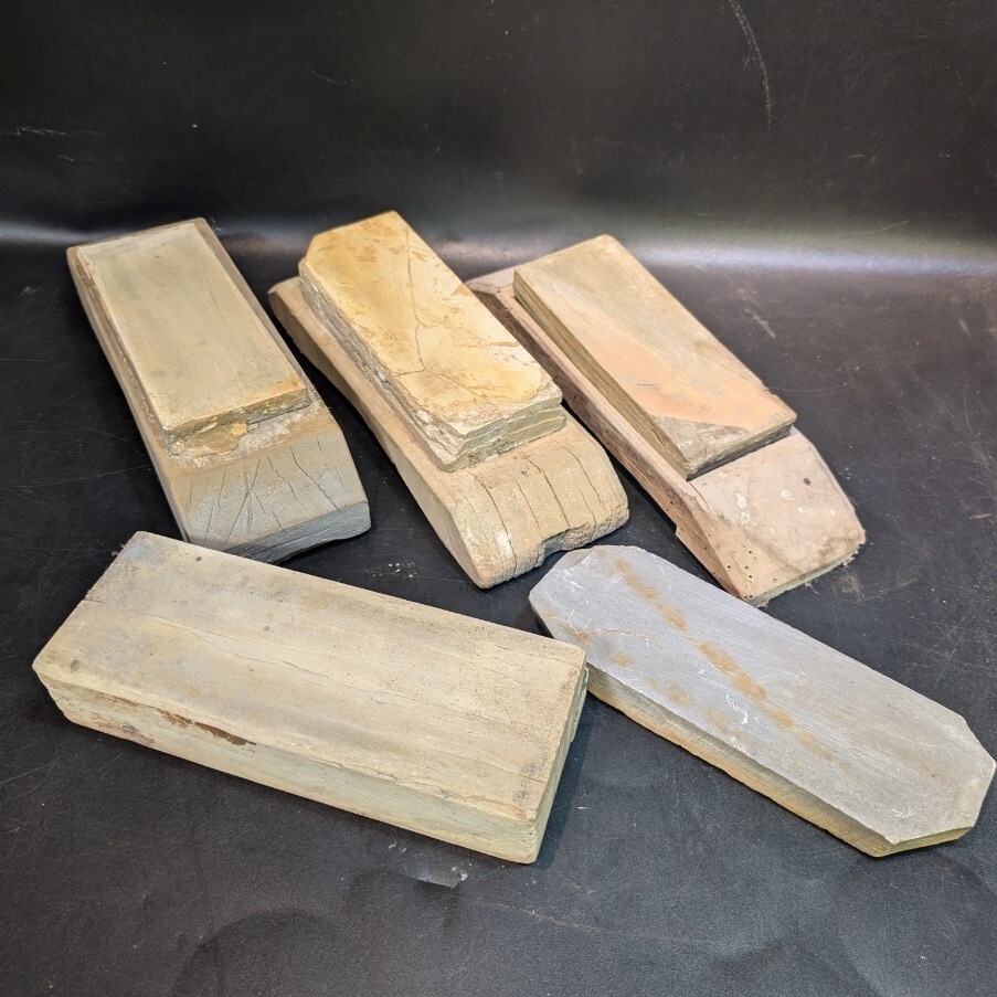 新品】未使用 マルカ 天然砥石 純眞正本山 印有り 仕上砥石 鉋 最高級