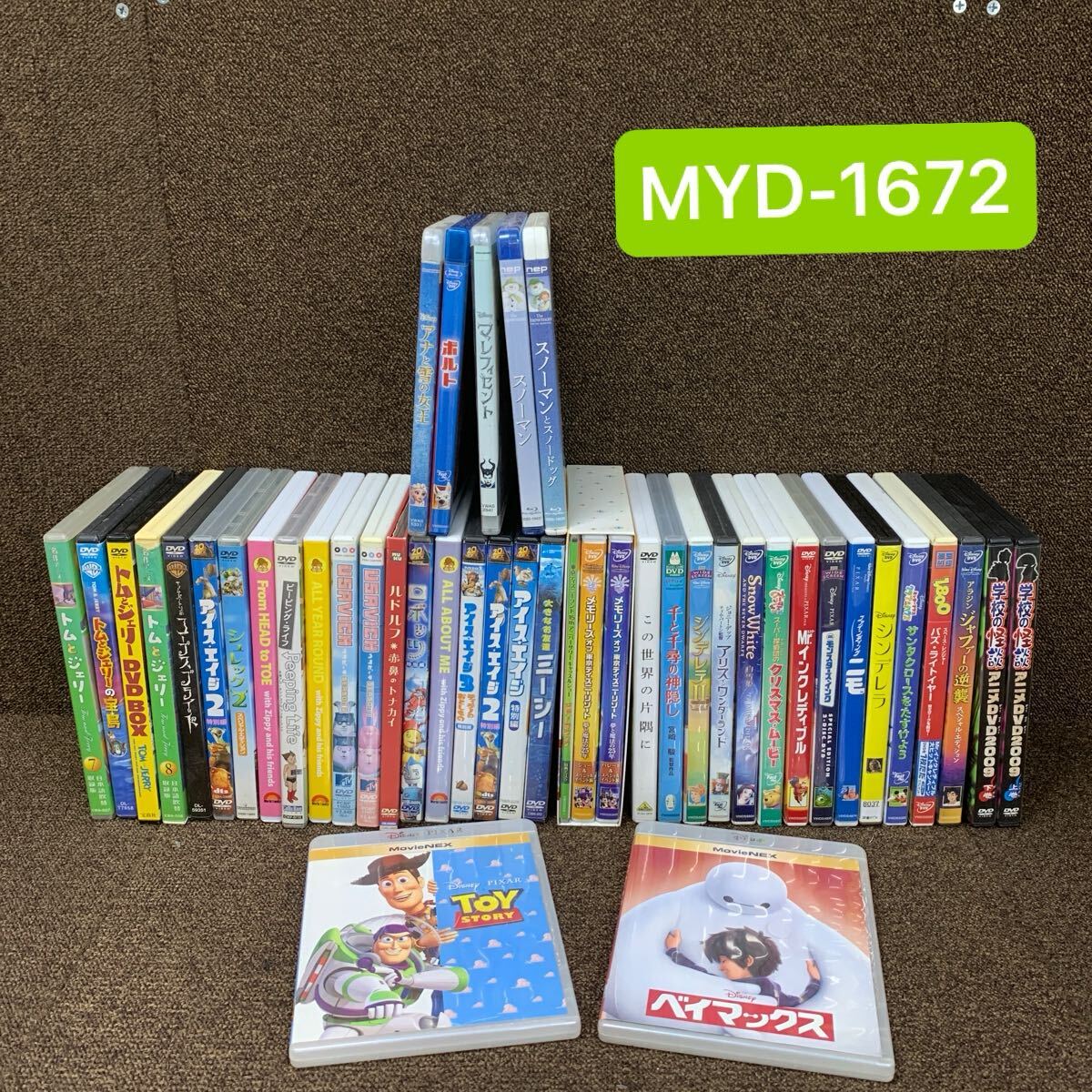 ジャンク ディズニー ピクサー ジブリ まとめ売り DVD blu-ray トイ