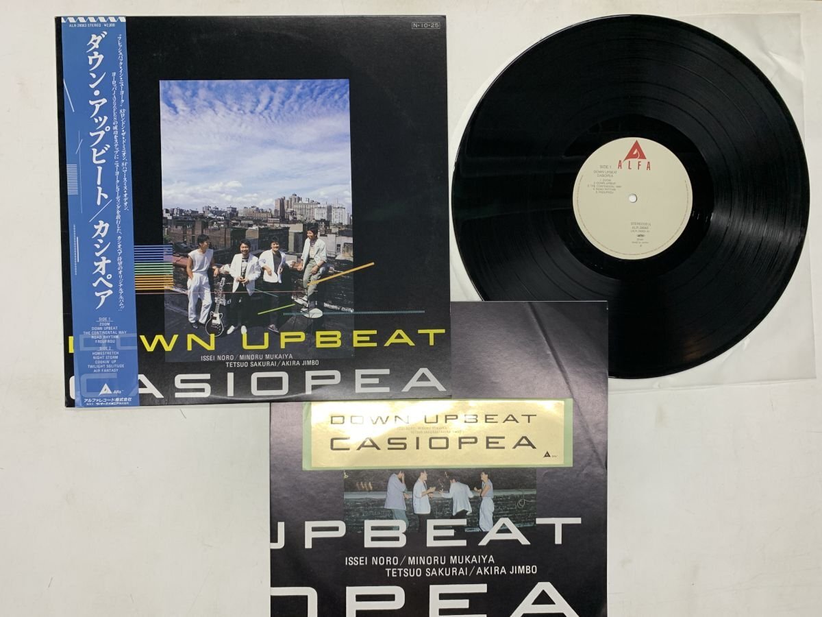 ijg] / LP / カシオペア /『ダウン・アップビート』/ CASIOPEA / DOWN