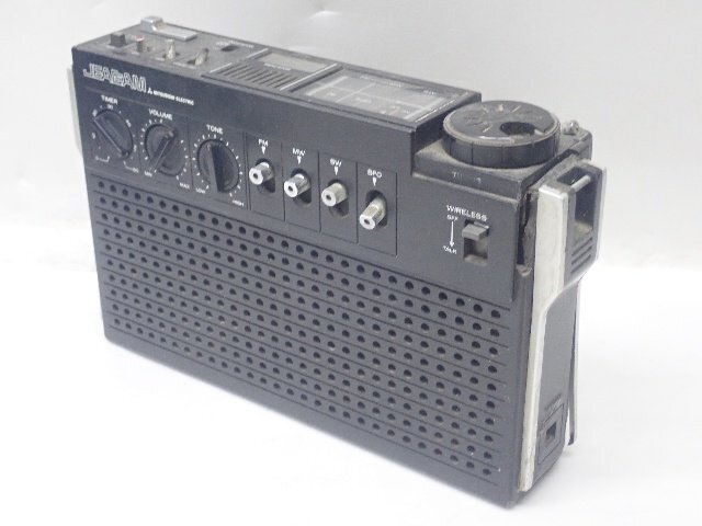 ジャンク　JEAGAM 505 ラジオ ジャンク ラジカセ JEAGAM ジーガム MITSUBISHI JR-5500 ラジオ