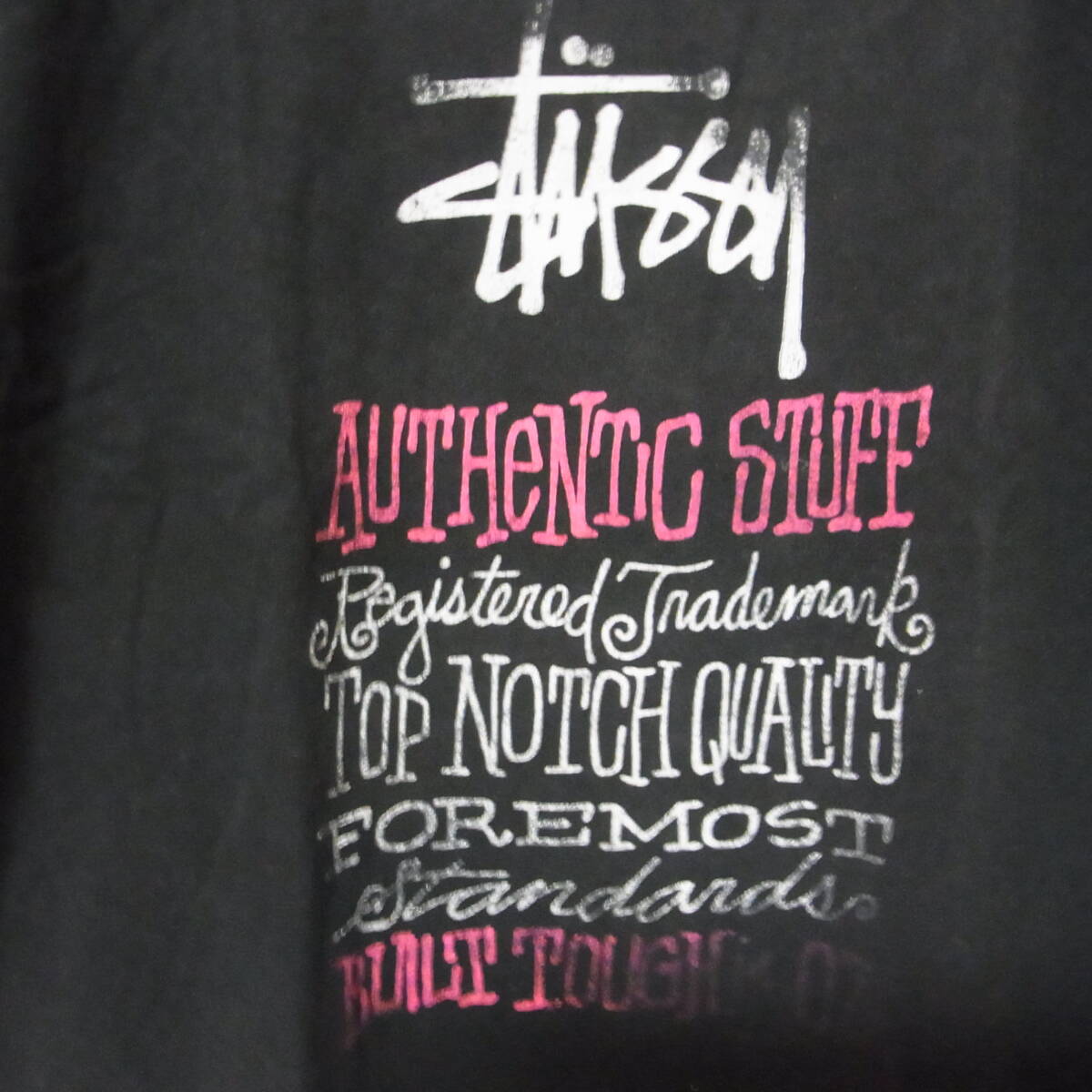 80s OLD STUSSY ドラゴン Tシャツ 黒タグ ステューシー オールド 龍