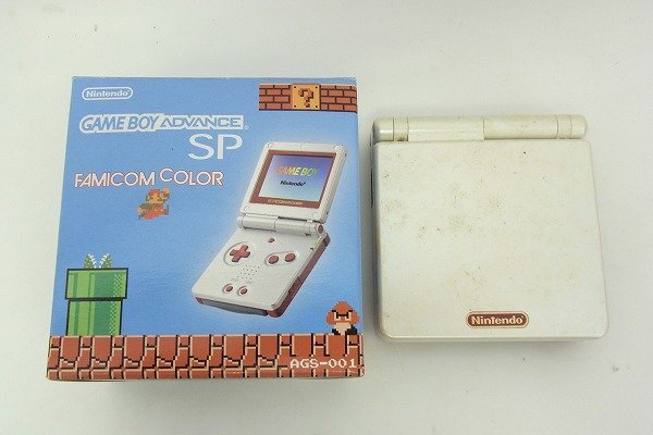 中古】☆レア☆ゲームボーイアドバンスSP ファミコン生誕20周年