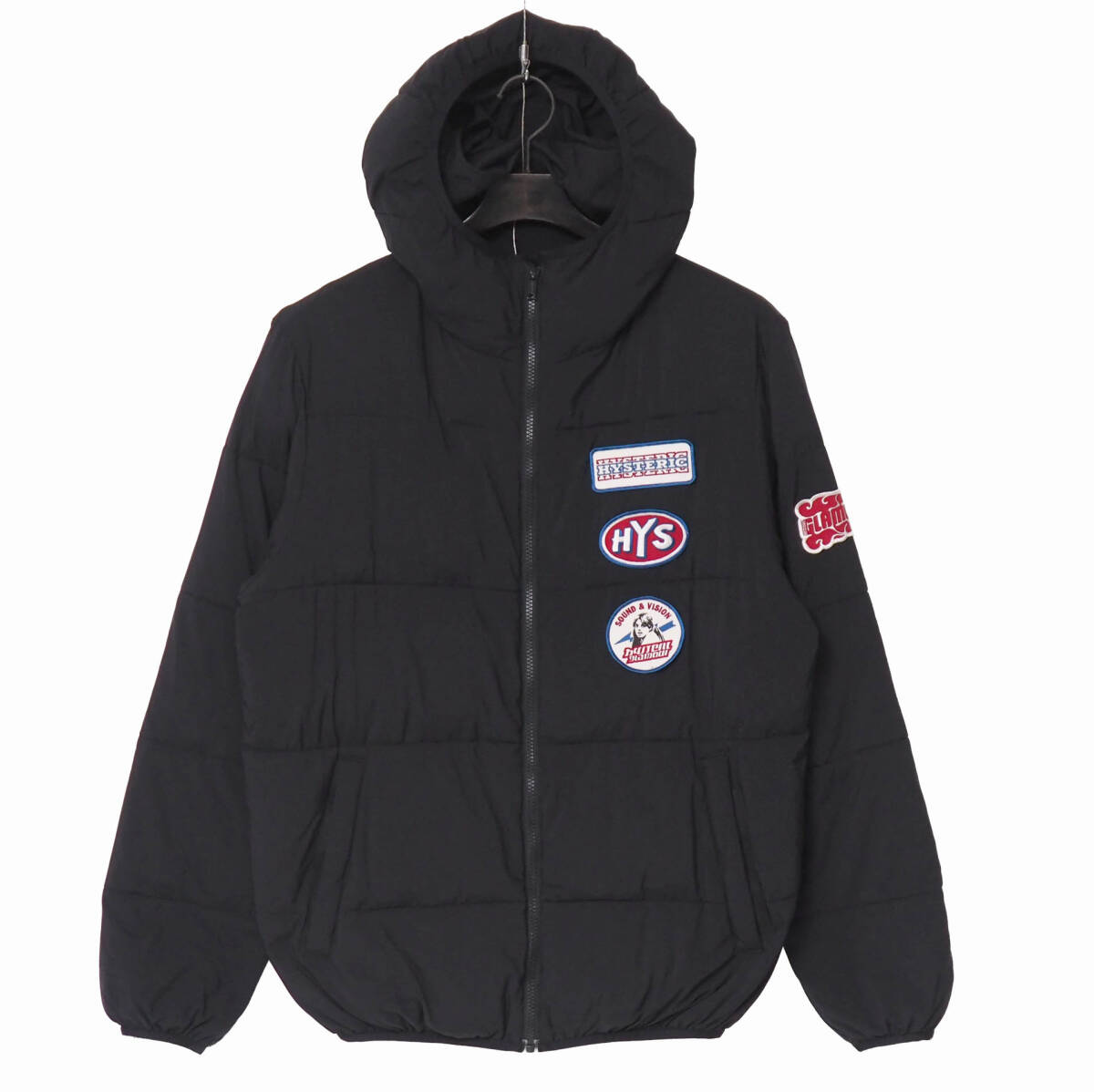 12AW ヒステリックグラマー ガールワッペン プリマロフトジャケット M